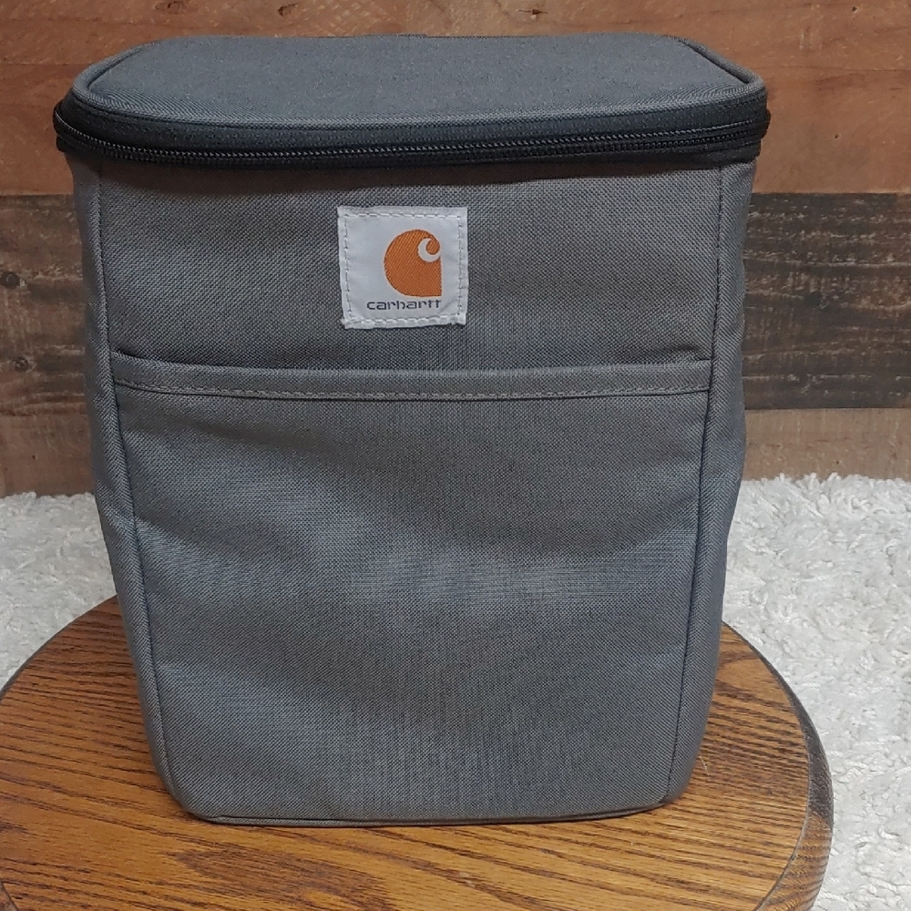 Carhartt Gray Insulated Lunch Bag